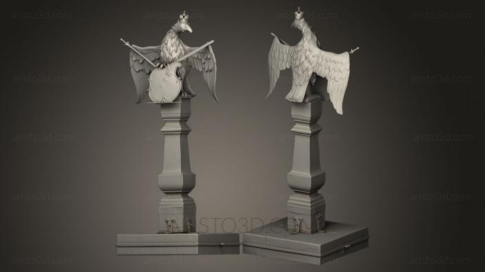 Bird figurines (STKB_0067) 3D model for CNC machine